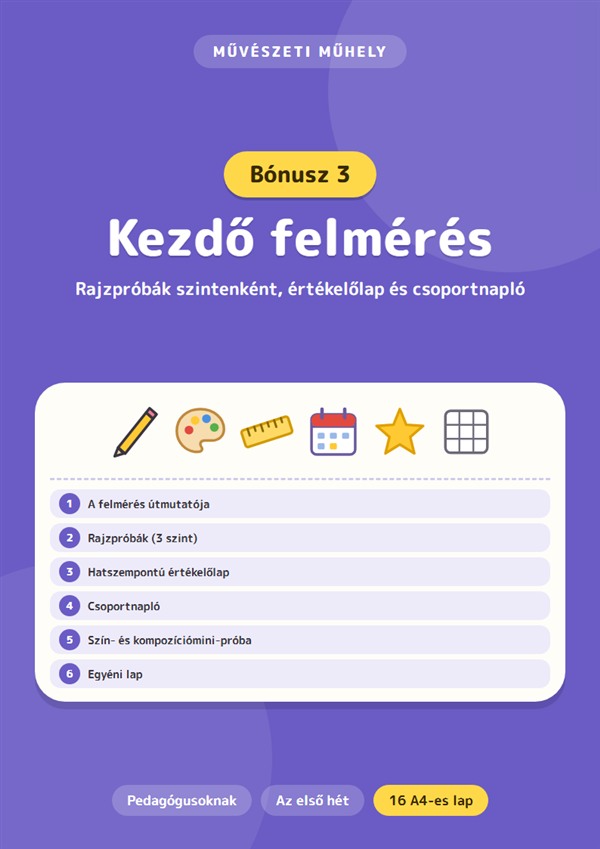 Bónusz 3: Kezdő felmérés