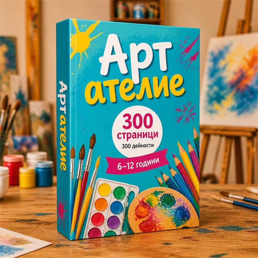 Арт ателие: 300 дейности по рисуване и изкуство (6–12 години)