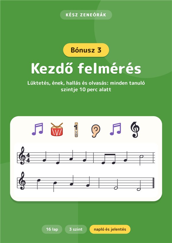 Bónusz 3: Kezdő felmérés