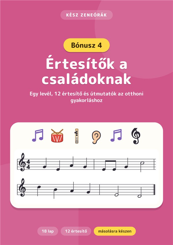 Bónusz 4: Értesítők a családoknak